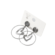 ARETES ZO14036E Plateado Acero Inoxidable -G42