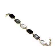 PULSERA ZO13849B DORADO GRIS Acero Inxidable 2B56