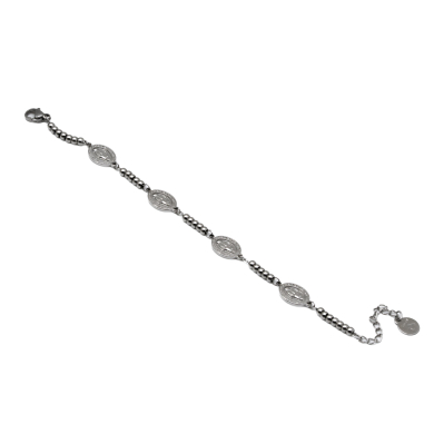 PULSERA ZO14988B PLATEADO Acero Inxidable 2B46