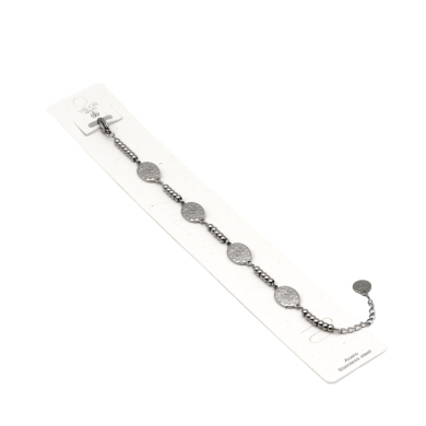 PULSERA ZO14988B PLATEADO Acero Inxidable 2B46