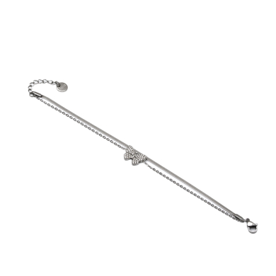 PULSERA ZO13857B PLATEADO Acero Inoxidable 2B36