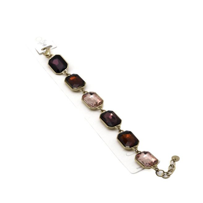 PULSERA ZO13849B DORADO MARRON Acero Inxidable 2B56