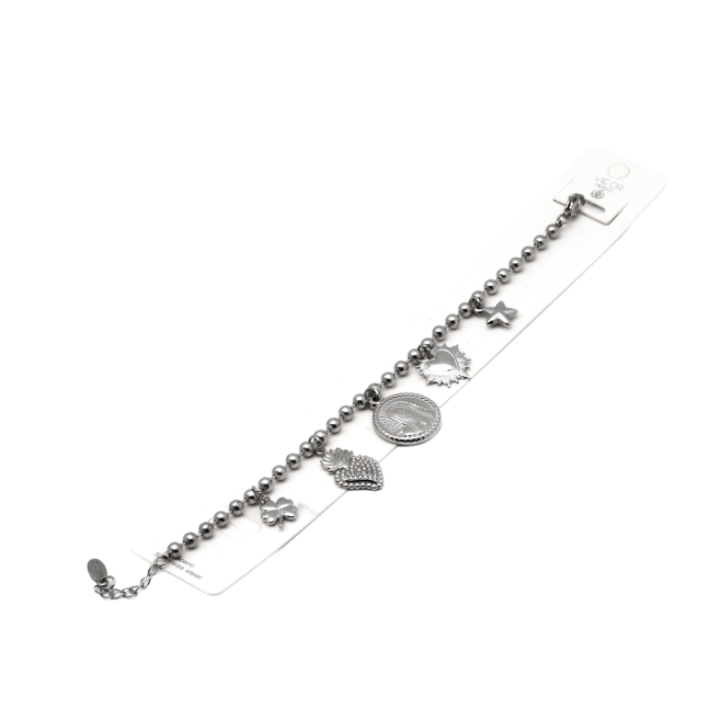 PULSERA ZO13321B PLATEADO Acero Inxidable 2C44