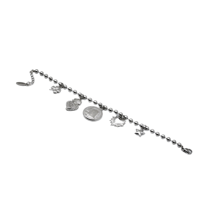 PULSERA ZO13321B PLATEADO Acero Inxidable 2C44