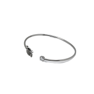 BRAZALETE ZO14426B PLATEADO Acero Inxidable