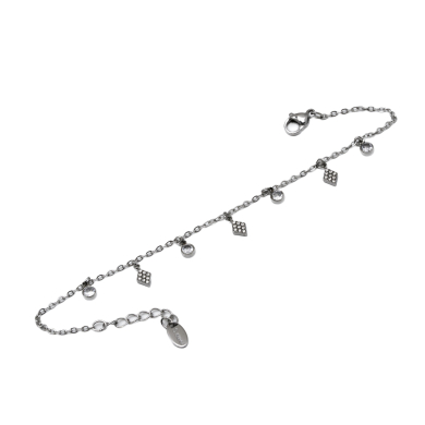 PULSERA ZO14908B PLATEADO Acero Inxidable 2B13