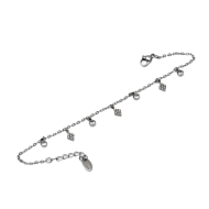 PULSERA ZO14908B PLATEADO Acero Inxidable 2B13
