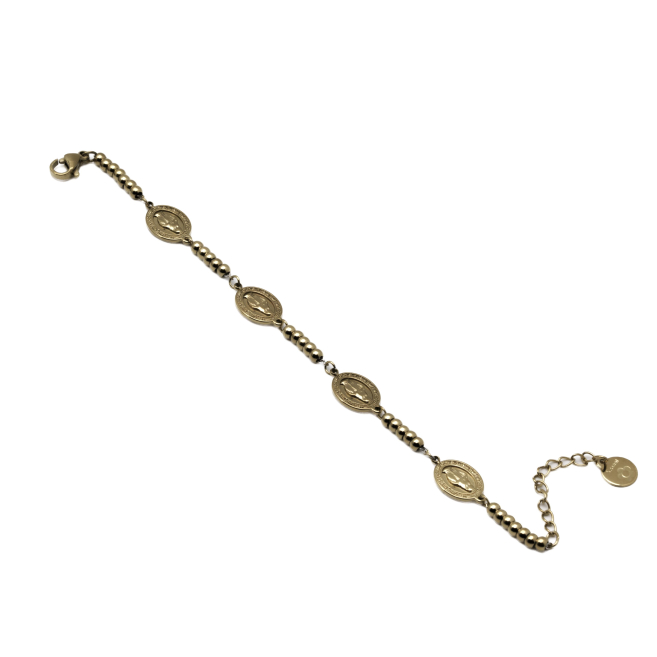 PULSERA ZO14988B DORADO Acero Inxidable 2B46