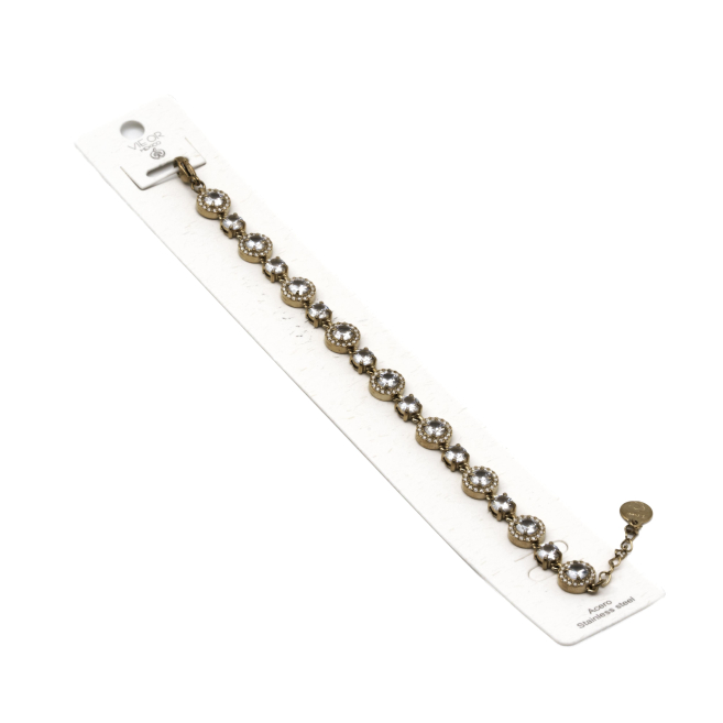 PULSERA ZO12849B Dorado Acero Inoxidable -2B21
