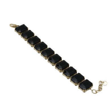 PULSERA ZO13542B DORADO NEGRO Acero Inxidable 2C23