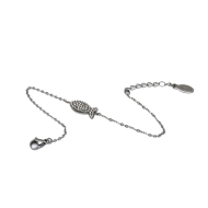 PULSERA ZO13406B PLATEADO Acero Inxidable 2B41