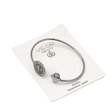 BRAZALETE ZO13506B PLATEADO Acero Inxidable 2C21