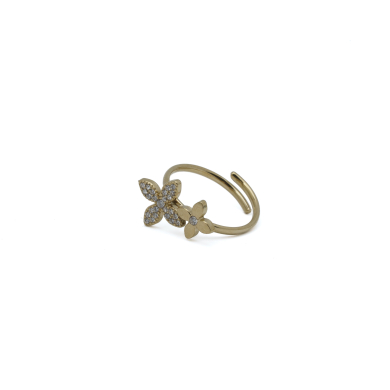 ANILLO ZO13452R Dorado Acero Inoxidable -A57