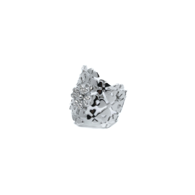 ANILLO ZO13556R Plateado Acero Inoxidable -A44