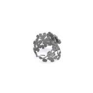 ANILLO ZO13556R Plateado Acero Inoxidable -A44