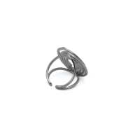 ANILLO ZO13077R Plateado Acero Inoxidable -2A47