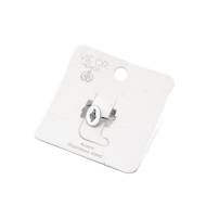 ANILLO ZO13348R Plateado Blanco Acero Inoxidable -A28