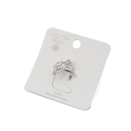 ANILLO ZO13672R Plateado Acero Inoxidable -A42