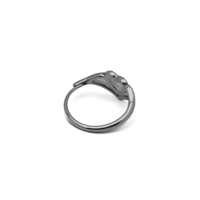 ANILLO ZO13754R Plateado Acero Inoxidable -A41