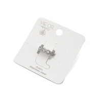 ANILLO ZO13001R Plateado Acero Inoxidable -A42