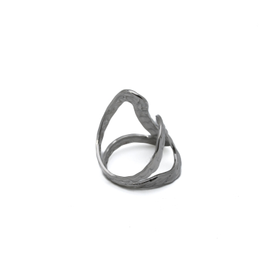 ANILLO ZO14119R Plateado Acero Inoxidable -A37