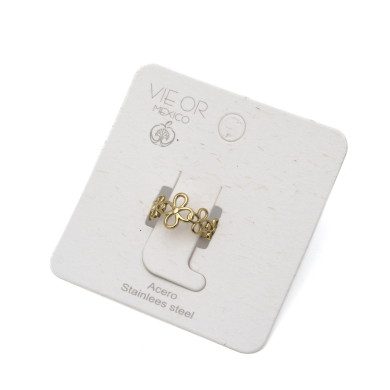 ANILLO ZO14327R Dorado Acero Inoxidable -2A22