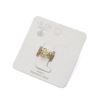 ANILLO ZO14327R Dorado Acero Inoxidable -2A22