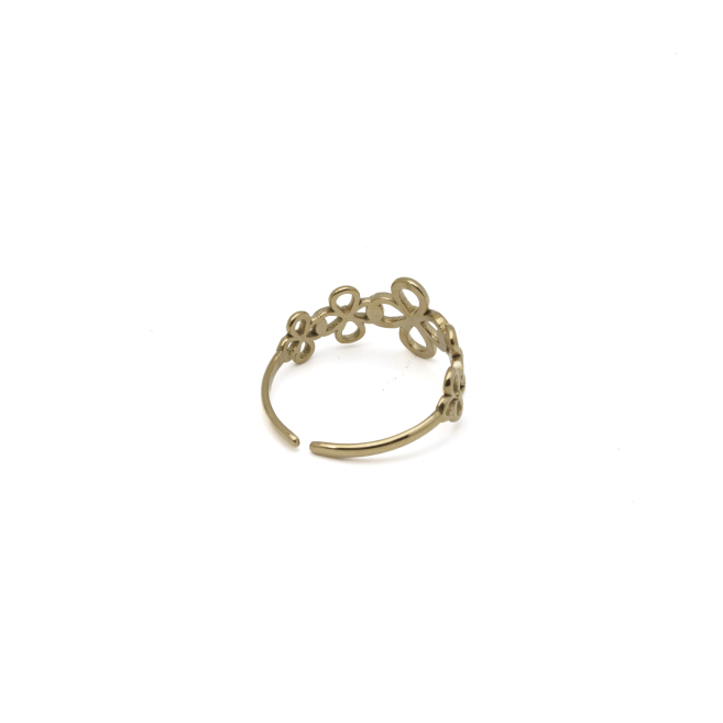 ANILLO ZO14327R Dorado Acero Inoxidable -2A22