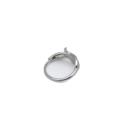 ANILLO ZO13734R Plateado Acero Inoxidable -A31