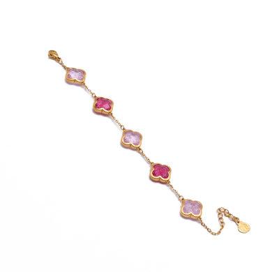 PULSERA ZO13946B DORADO ROSA Acero Inxidable 2B59