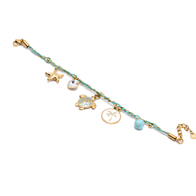 PULSERA Y00578 AZUL Acero Inoxidable 2B28