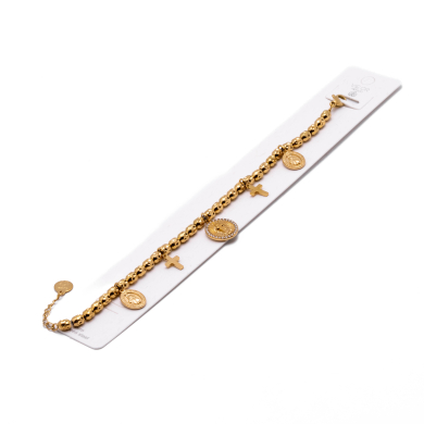 PULSERA ZO12826B Dorado Acero Inoxidable -2C42