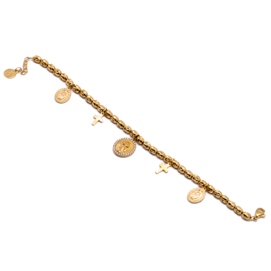 PULSERA ZO12826B Dorado Acero Inoxidable -2C42