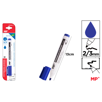 MARCADOR DE PIZARRA AZUL - A45