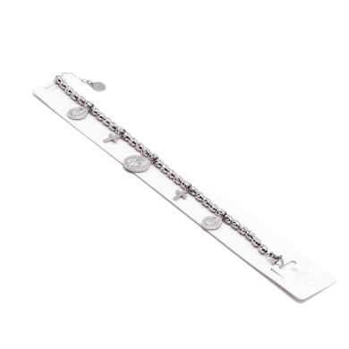 PULSERA ZO12826B Plateado Acero Inoxidable -2C42