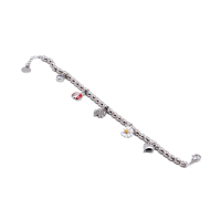PULSERA ZO12829B Plateado Acero Inoxidable -2C44