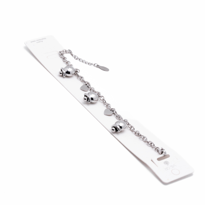 PULSERA ZO12821B Plateado Acero Inoxidable -2C41
