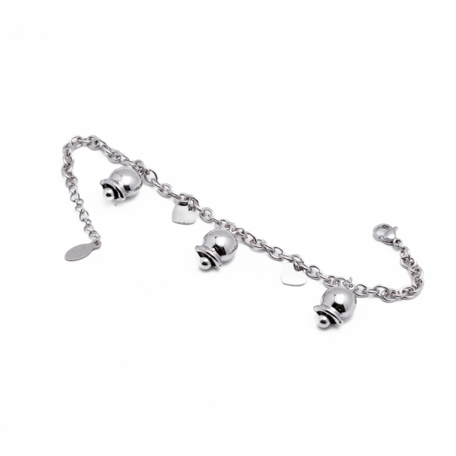 PULSERA ZO12821B Plateado Acero Inoxidable -2C41