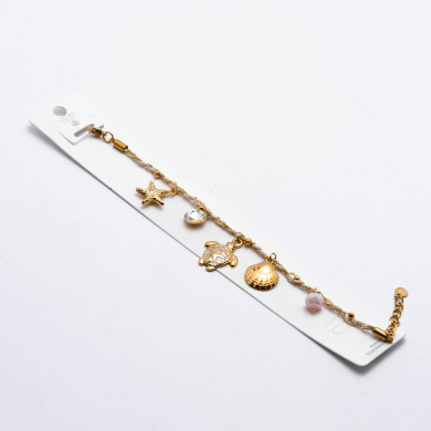 PULSERA Y00578 BEIG Acero Inoxidable 2B28