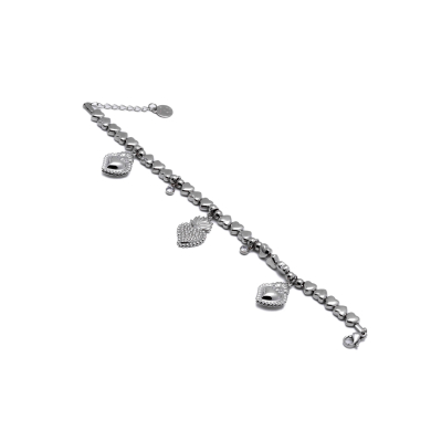 PULSERA ZO12785B Plateado Acero Inoxidable -2C41