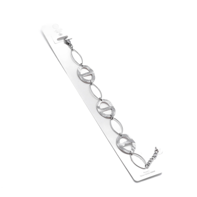 PULSERA ZO13563B Plateado Acero Inoxidable 2B26