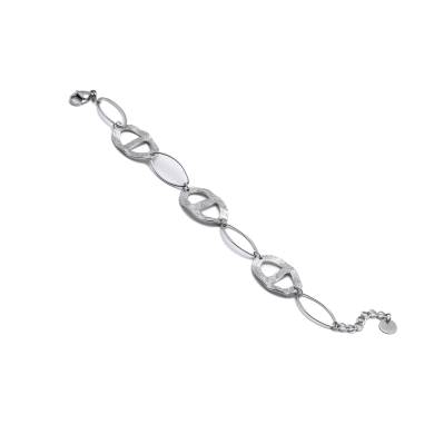 PULSERA ZO13563B Plateado Acero Inoxidable 2B26