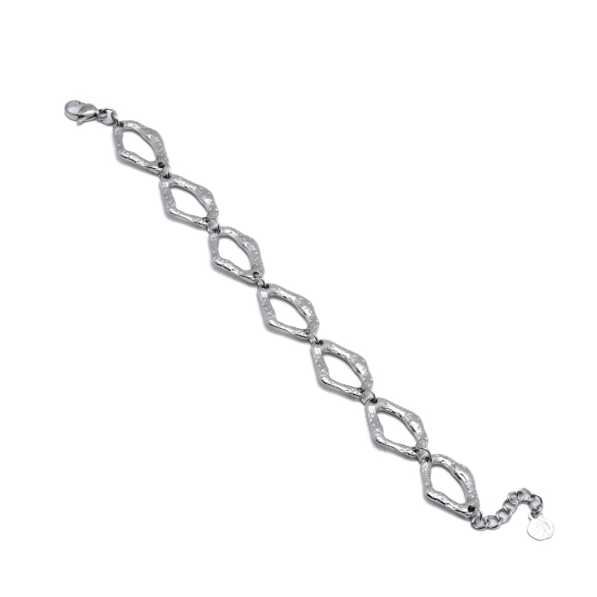 PULSERA ZO13193B Plateado Acero Inoxidable -2B25