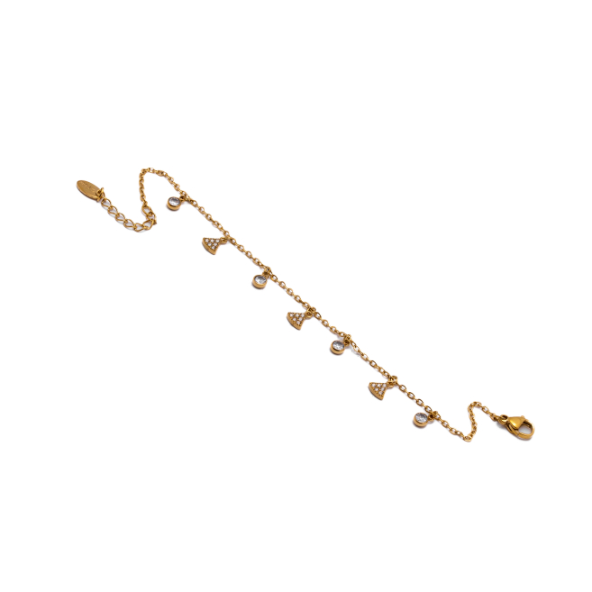 PULSERA ZO14898B Dorado Acero Inoxidable -2B13