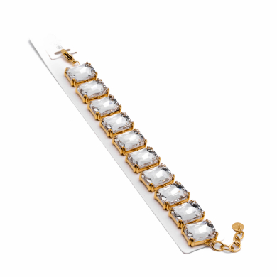 PULSERA ZO13542B DORADO BLANCO Acero Inxidable 2C24