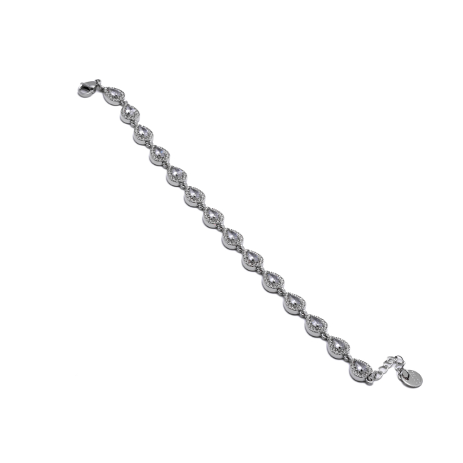 PULSERA ZO13826B Plateado Acero Inoxidable -2B21
