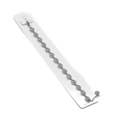 PULSERA ZO13826B Plateado Acero Inoxidable -2B21