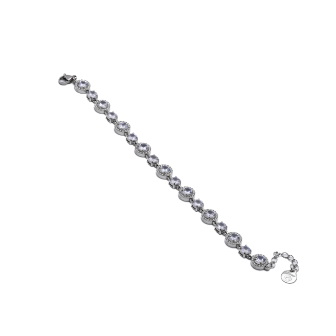 PULSERA ZO12849B Plateado Acero Inoxidable -2B21