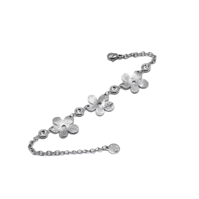 PULSERA ZO12815B Plateado Acero Inoxidable -B45