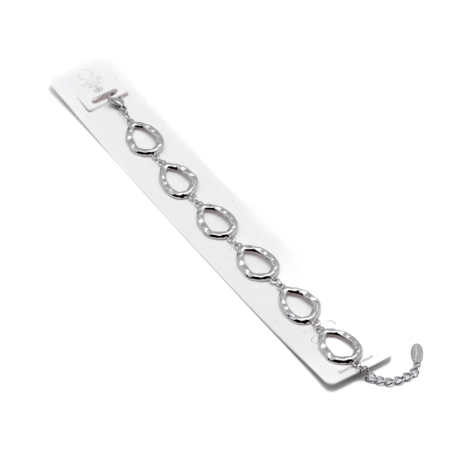 PULSERA ZO13376B Plateado Acero Inoxidable 2B25